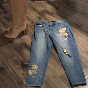 Crop jeans